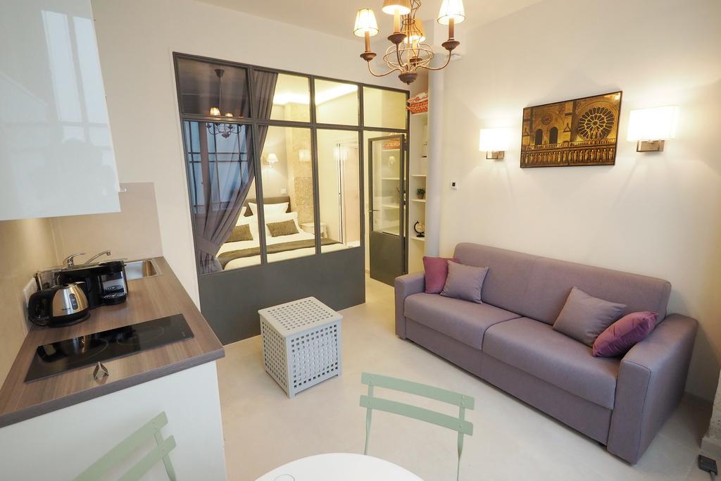 Saint Germain Cosy Chicsuites Parijs Kamer foto