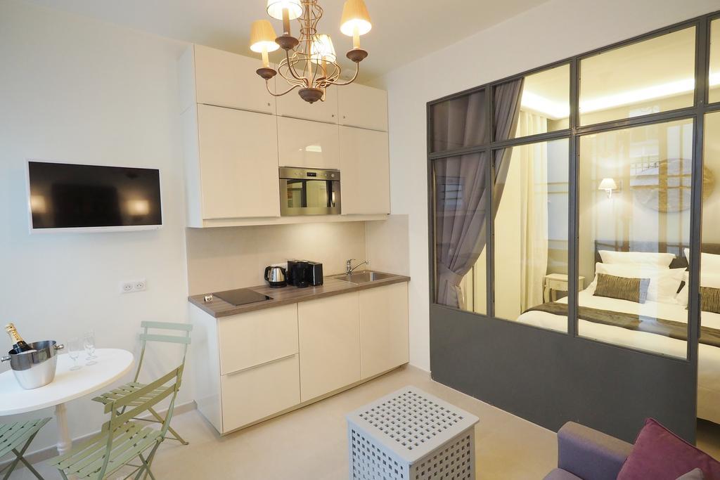 Saint Germain Cosy Chicsuites Parijs Kamer foto